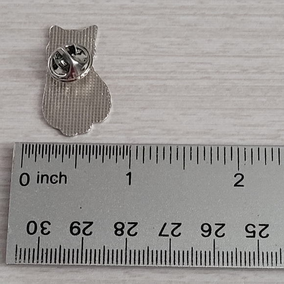 Good Luck Black Cat Enamel Pin - Picture 5 of 10